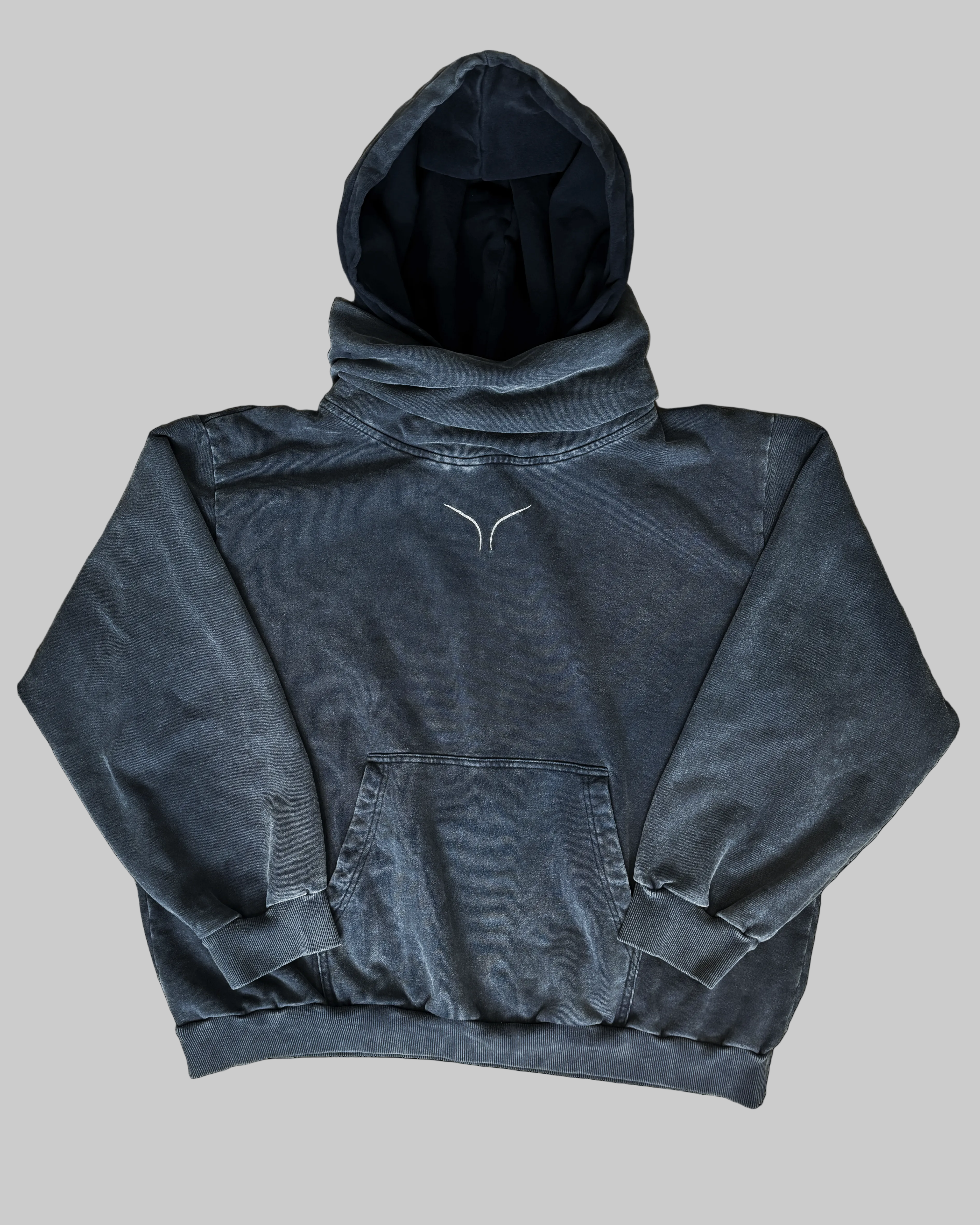 Crest Hoodie (Navy Blue)